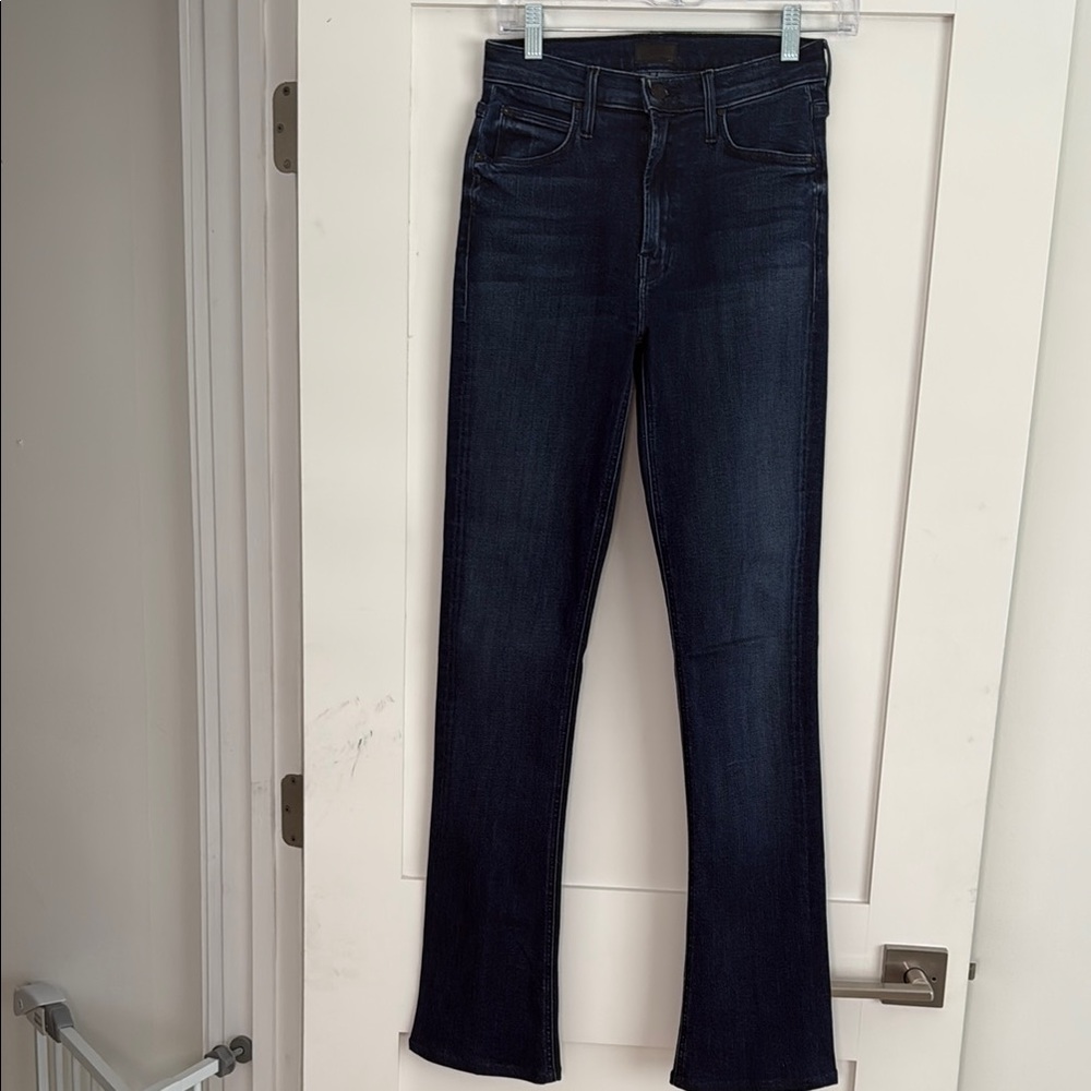 MOTHER high waisted runway Boot Cut Jeans
